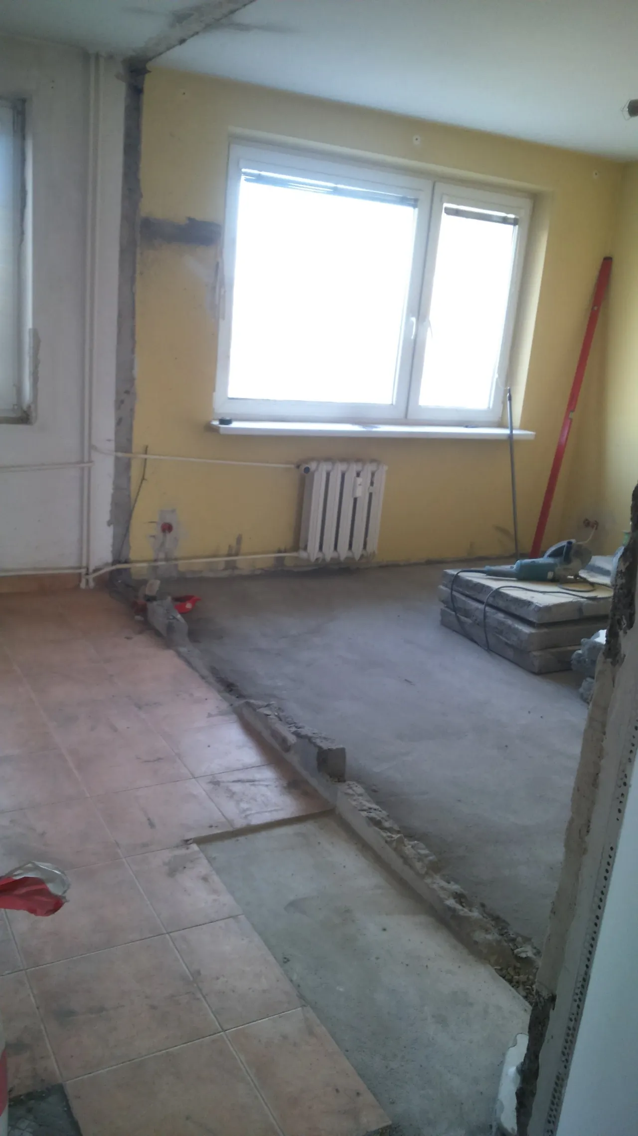 Przebudowa kuchni wraz z wydzielenie jadalni — zdjęcie 2 (przed)